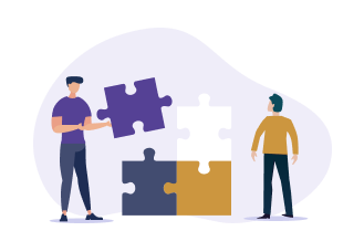 成長対応力のイラスト