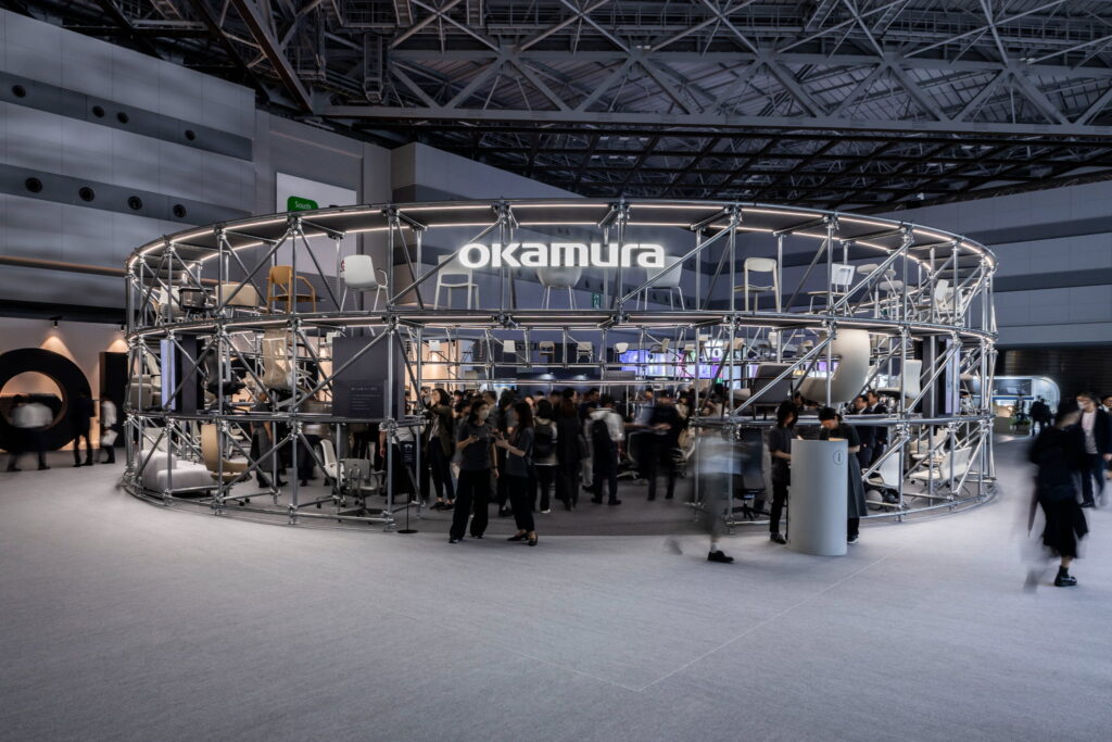 オカムラの展示ブース