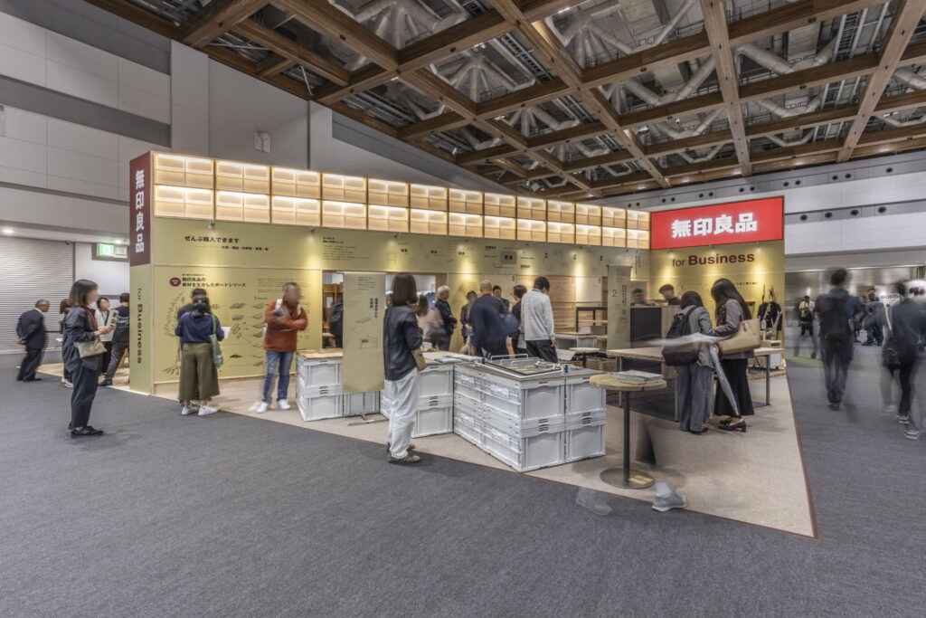 良品計画の展示ブース